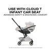 Carrinho De Bebê Cybex Coya Lux Style Collection Chrome / City Grey
