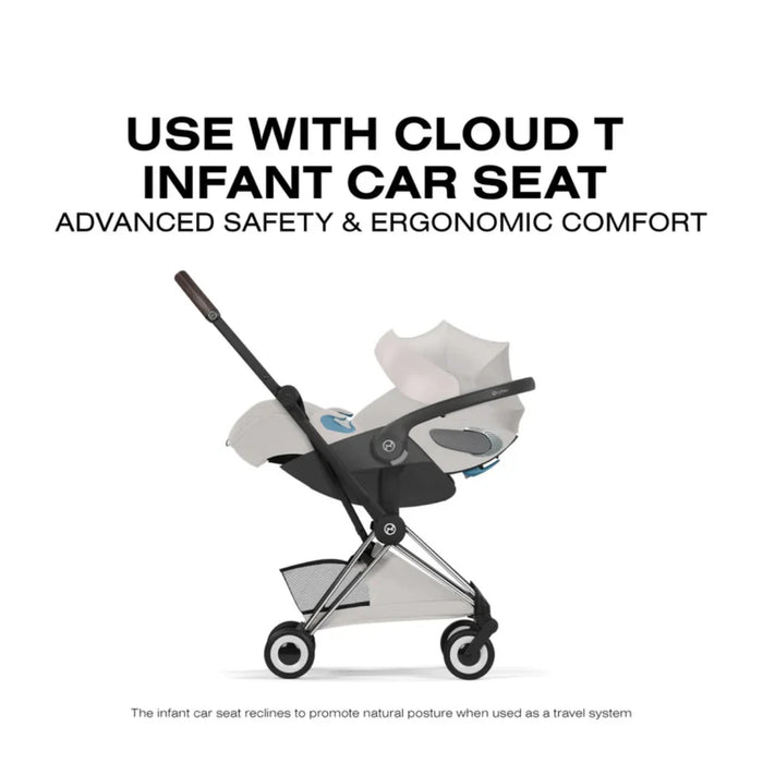 
    Carrinho De Bebê Cybex Coya Lux Style Collection Chrome / City Grey
  