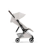Carrinho De Bebê Cybex Coya Lux Style Collection Chrome / City Grey
