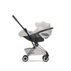 Carrinho De Bebê Cybex Coya Lux Style Collection Chrome / City Grey