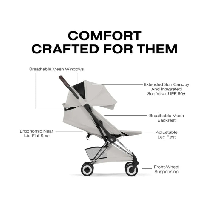 
    Carrinho De Bebê Cybex Coya Lux Style Collection Chrome / City Grey
  