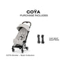 Carrinho De Bebê Cybex Coya Lux Style Collection Chrome / City Grey