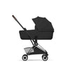 Carrinho De Bebê Cybex Coya Lux Style Collection Chrome / Sepia Black
