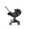 Carrinho De Bebê Cybex Coya Lux Style Collection Chrome / Sepia Black