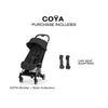 Carrinho De Bebê Cybex Coya Lux Style Collection Chrome / Sepia Black
