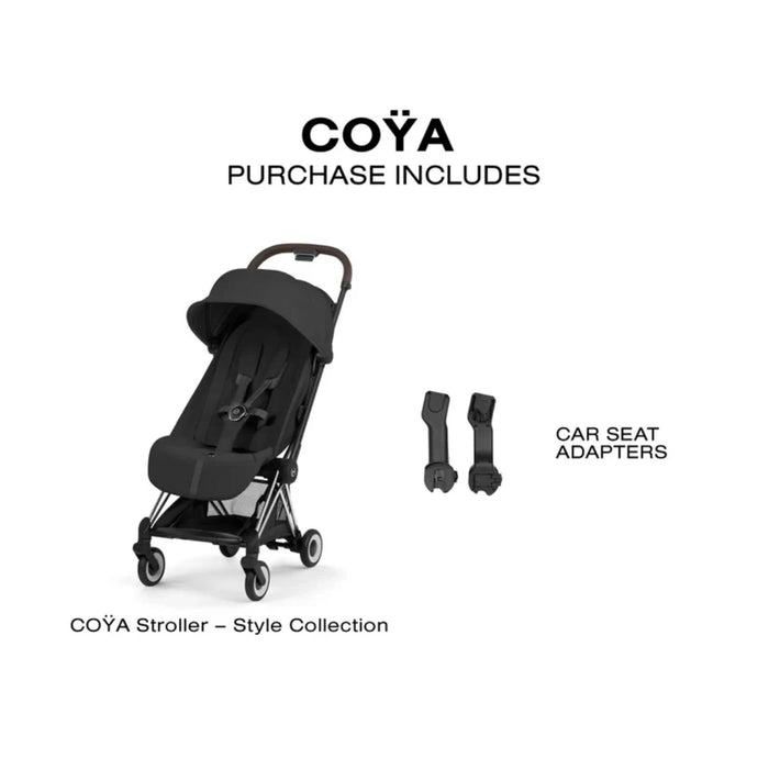 
    Carrinho De Bebê Cybex Coya Lux Style Collection Chrome / Sepia Black
  