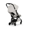 Carrinho De Bebê Cybex Coya Lux Style Collection Matte Black / City Grey