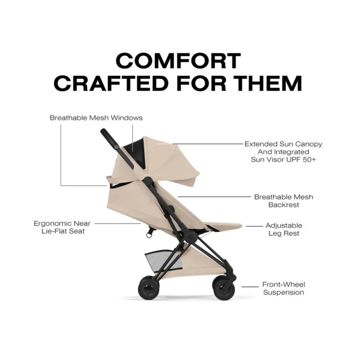 
    Carrinho De Bebê Cybex Coya Lux Style Collection Matte Black / Cozy Beige
  
