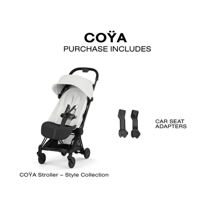 
    Carrinho De Bebê Cybex Coya Lux Style Collection Matte Black / Off White
  