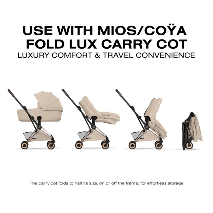 
    Carrinho De Bebê Cybex Coya Lux Style Collection Rose Gold / Cozy Beige
  