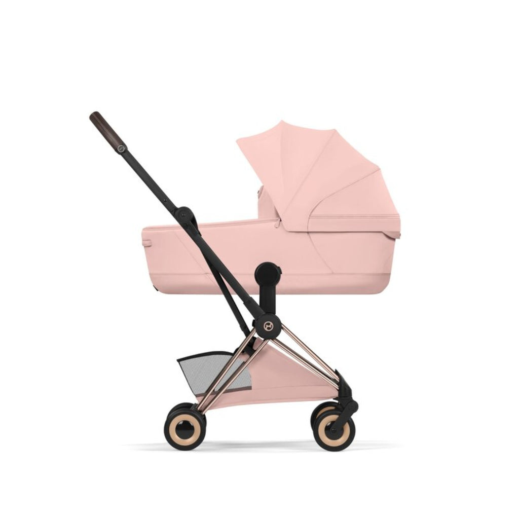 Carrinho De Bebê Cybex Coya Lux Style Collection Rose Gold / Peach Pin – Babytunes