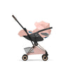 Carrinho De Bebê Cybex Coya Lux Style Collection Rose Gold / Peach Pink