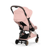Carrinho De Bebê Cybex Coya Lux Style Collection Rose Gold / Peach Pink