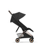 Carrinho De Bebê Cybex Coya Lux Style Collection Rose Gold / Sepia Black