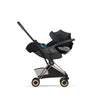 Carrinho De Bebê Cybex Coya Lux Style Collection Rose Gold / Sepia Black