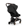 Carrinho De Bebê Cybex Coya Lux Style Collection Rose Gold / Sepia Black