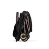 Carrinho De Bebê Cybex Coya Lux Style Collection Rose Gold / Sepia Black