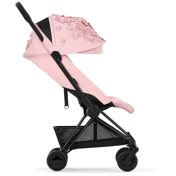 
    Carrinho De Bebê Cybex Coya Simply Flowers Matt Black Blush - Cybex Babytunes
  