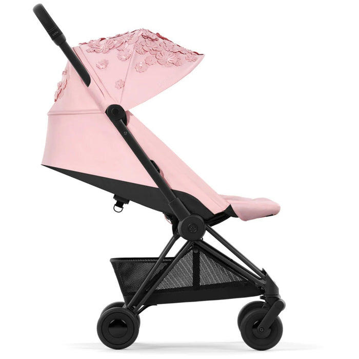 
    Carrinho De Bebê Cybex Coya Simply Flowers Matt Black Blush - Cybex Babytunes
  
