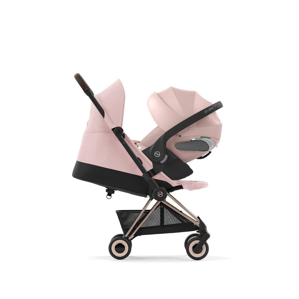 carrinho bebe cybex Carrinho De Bebê Cybex Coya Rosegold Peach Pink – Babytunes