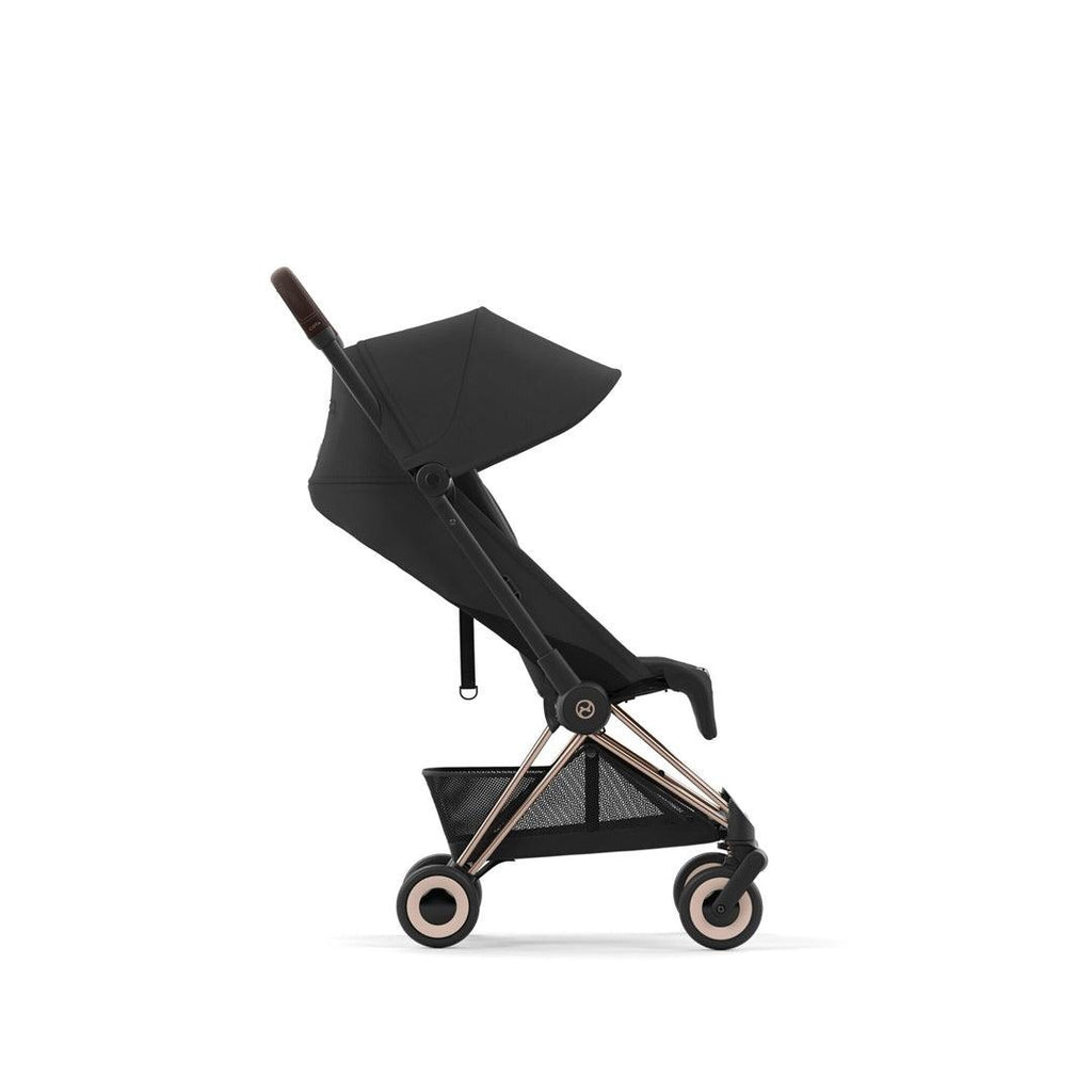 carrinho bebe cybex Carrinho De Bebê Cybex Coya Rosegold Sepia Black – Babytunes