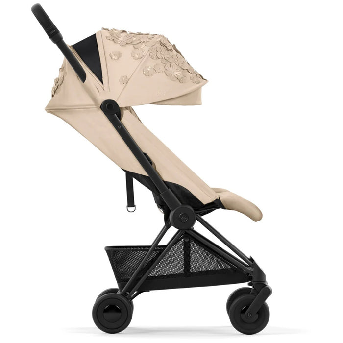 
    Carrinho De Bebê Cybex Coya Simply Flowers Matt Black Beige - Cybex Babytunes
  