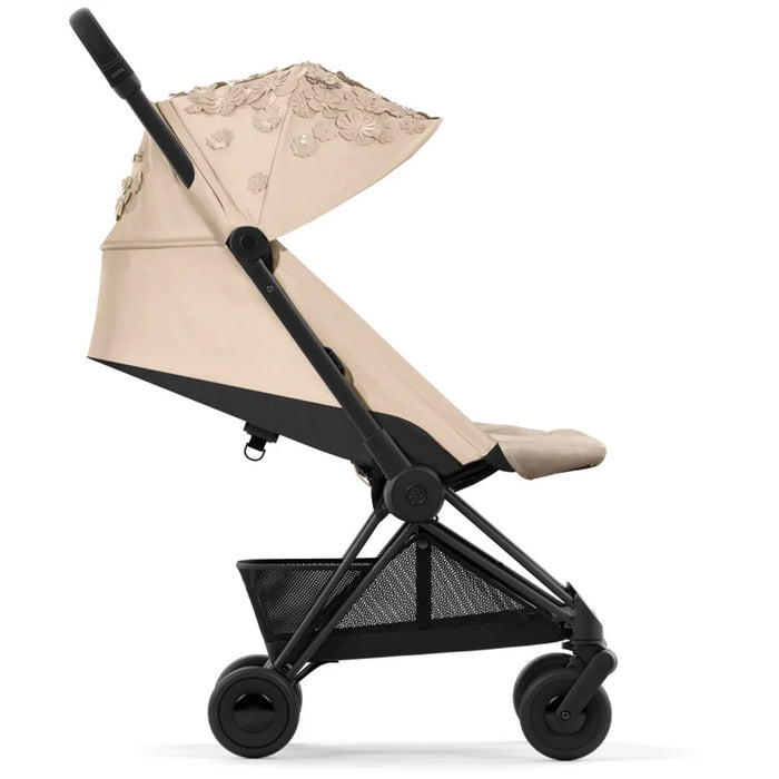 
    Carrinho De Bebê Cybex Coya Simply Flowers Matt Black Beige - Cybex Babytunes
  