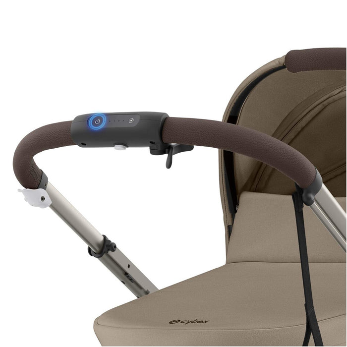 
    Carrinho De Bebê Cybex E-Gazelle S Almond Beige (Taupe Frame) - Cybex Babytunes
  