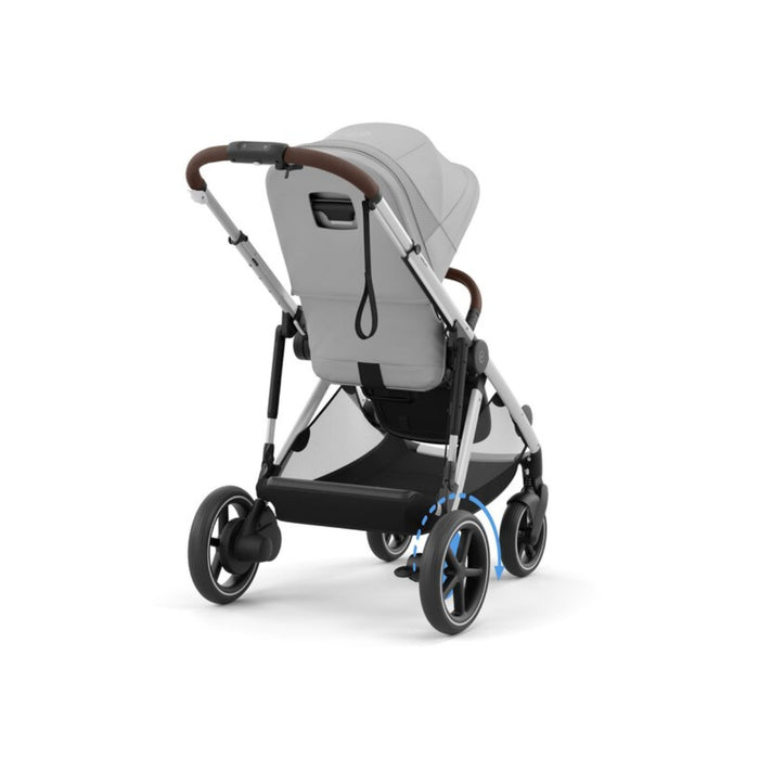 
    Carrinho De Bebê Cybex E-Gazelle S Stone Grey (Silver Frame)
  