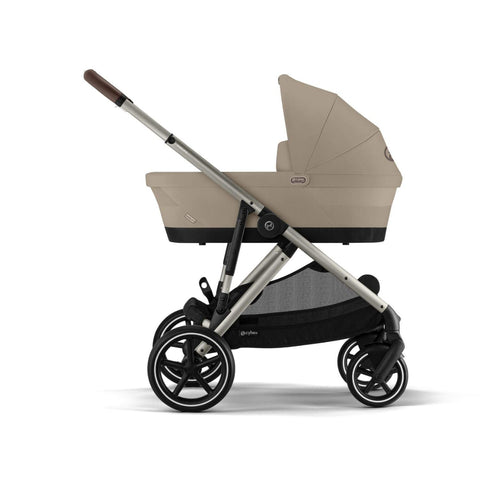 Carrinho De Bebê Cybex Gazelle S Almond Beige (Taupe Frame)
