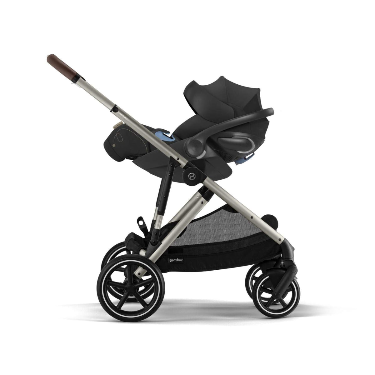 Carrinho De Bebê Cybex Gazelle S Almond Beige (Taupe Frame