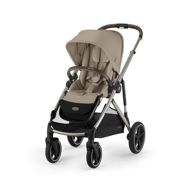 
    Carrinho De Bebê Cybex Gazelle S Almond Beige (Taupe Frame)
  