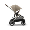 Carrinho De Bebê Cybex Gazelle S Almond Beige (Taupe Frame)