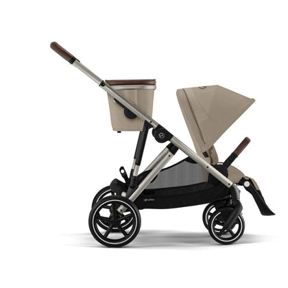 Carrinho De Bebê Cybex Gazelle S Almond Beige (Taupe Frame)