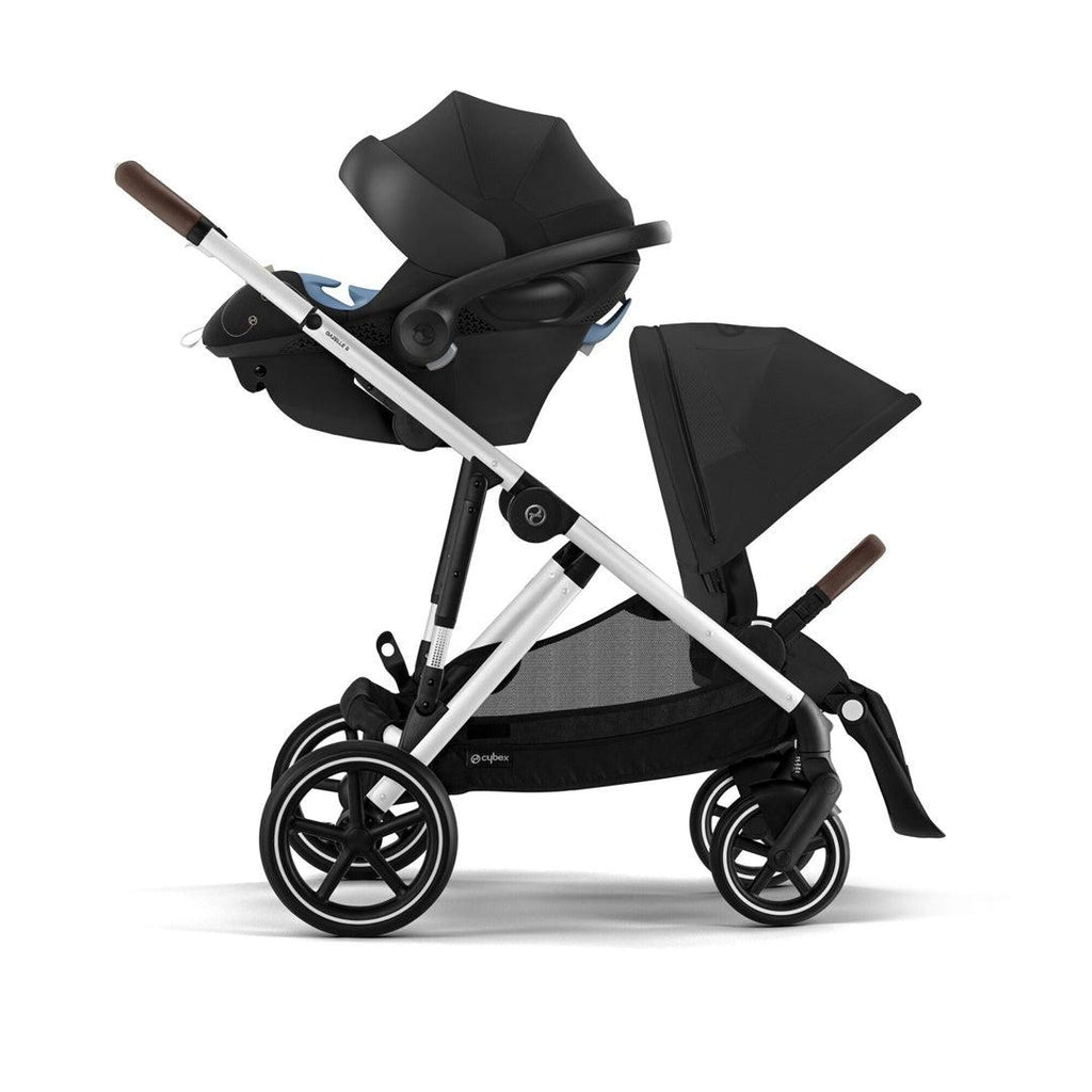 carrinho cybex gazelle Carrinho De Bebê Cybex Gazelle S Moon Black (Silver Frame) – Babytunes