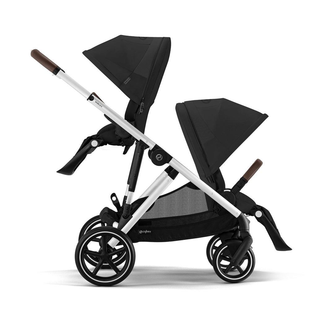 Carrinho De Bebê Cybex Gazelle S Moon Black (Silver Frame) – Babytunes