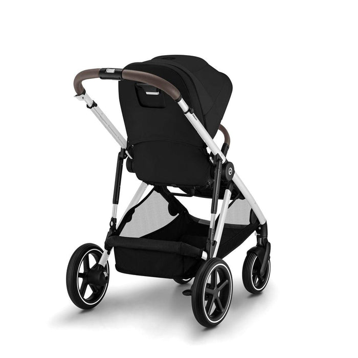 
    Carrinho De Bebê Cybex Gazelle S Moon Black (Silver Frame) - Cybex Babytunes
  