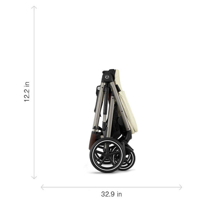 
    Carrinho De Bebê Cybex Gazelle S Moon Black (Black Frame) - Cybex Babytunes
  