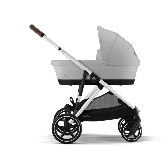 
    Carrinho De Bebê Cybex Gazelle S Lava Grey (Silver Frame) - Cybex Babytunes
  
