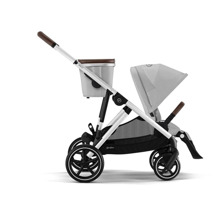 Carrinho De Bebê Cybex Gazelle S Lava Grey (Silver Frame)