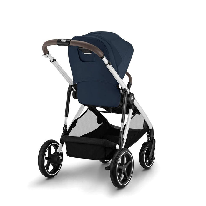 
    Carrinho De Bebê Cybex Gazelle S Ocean Blue (Silver Frame) - Cybex Babytunes
  