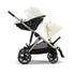 Carrinho De Bebê Cybex Gazelle S Seashell Beige (Taupe Frame)