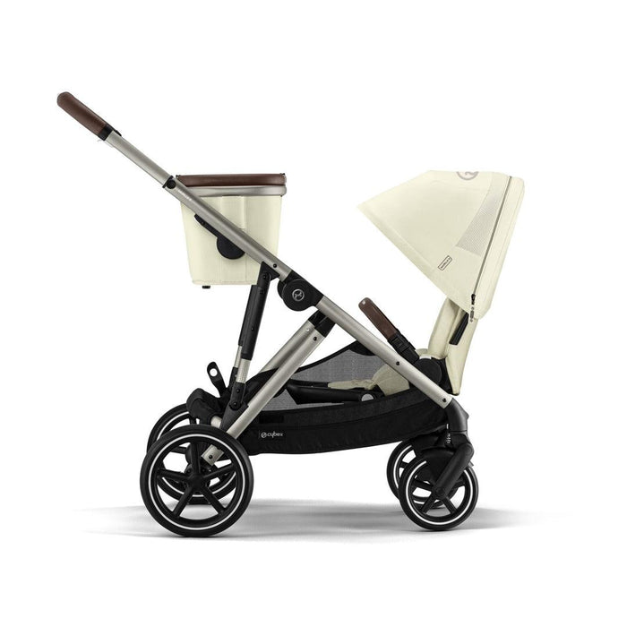 
    Carrinho De Bebê Cybex Gazelle S Seashell Beige (Taupe Frame) - Cybex Babytunes
  