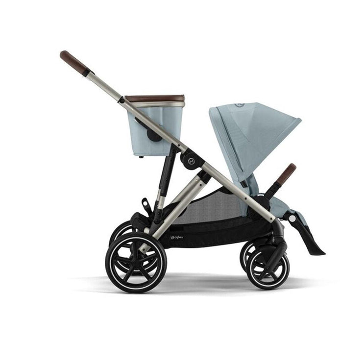 
    Carrinho De Bebê Cybex Gazelle S Sky Blue (Taupe Frame) - Cybex Babytunes
  