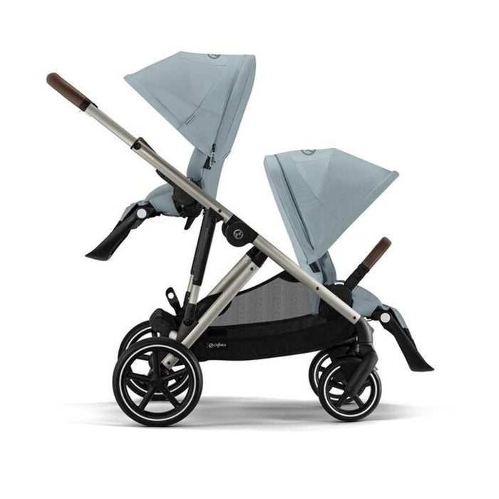 
    Carrinho De Bebê Cybex Gazelle S Sky Blue (Taupe Frame) - Cybex Babytunes
  