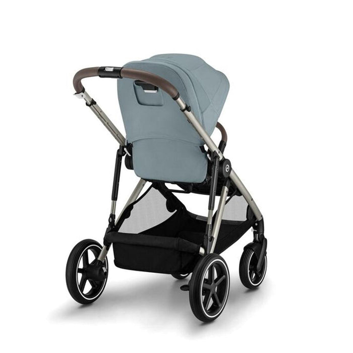 
    Carrinho De Bebê Cybex Gazelle S Sky Blue (Taupe Frame) - Cybex Babytunes
  