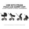Carrinho De Bebê Cybex Priam Comfort Collection Matte Black / Coconut Brown