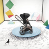 Carrinho De Bebê Cybex Priam Comfort Collection Matte Black / Coconut Brown