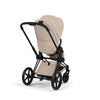 Carrinho De Bebê Cybex Priam 2026 Lux Matte Black / Cozy Beige