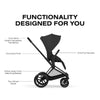 Carrinho De Bebê Cybex Priam 2026 Lux Matte Black / Sepia Black